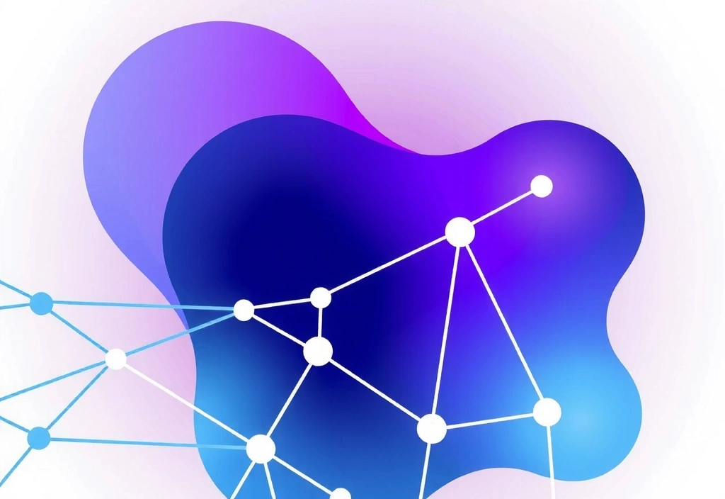 Abstract image representing communication and connection, modern, no text.