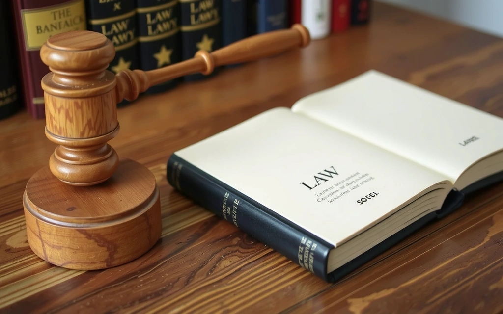 Dommerhammer og lovbøker