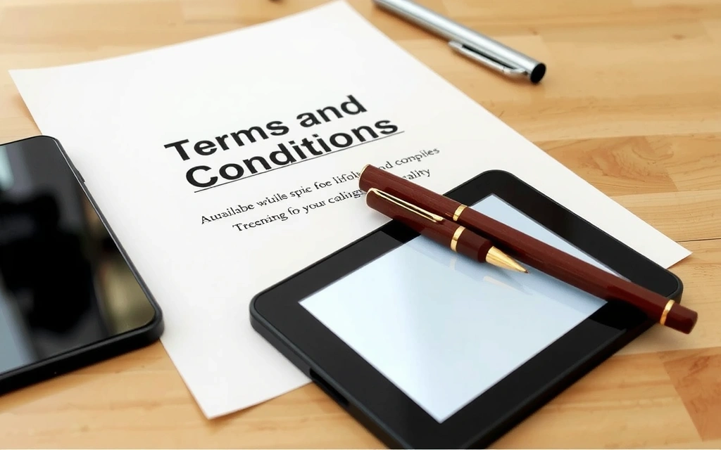 Juridiske dokumenter og avtaler på et bord